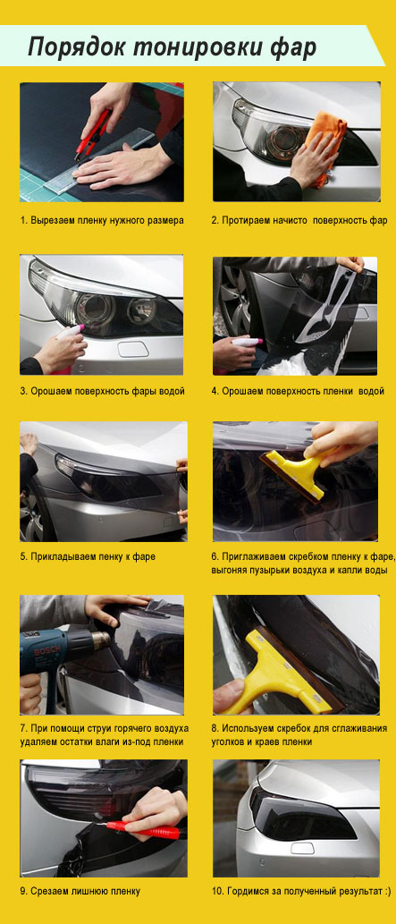 Заказать пленку для авто